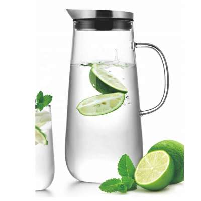 30oz Borosilicate Glass Water Kettles for homemade and office drinks with factory Direct Sale