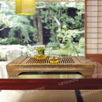 2016 Hot Sale SAMADOYO Top Quality Elegant Wooden Gongfu Tea Tray with Water Pond