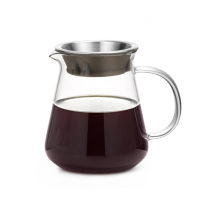 High quality borosilicate glass pour over coffee maker for home