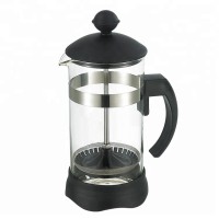 LFGB 1000ml Large Capacity Plastic Style Espresso Coffee Glass Maker