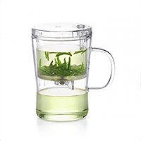 New Arrival ! "SAMADOYO" Glass Tea Cup With Infuser For Loose Tea