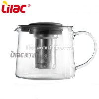 hot sale high quality heat-resistant borosilicate personalized glass coffee pot